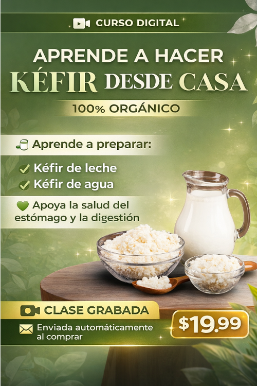 APRENDE A HACER KEFIR DESDE CASA | 100 % ORGANICO